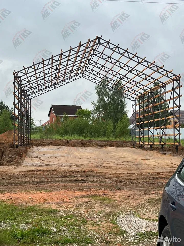 Каркас гаража ангара 8х12